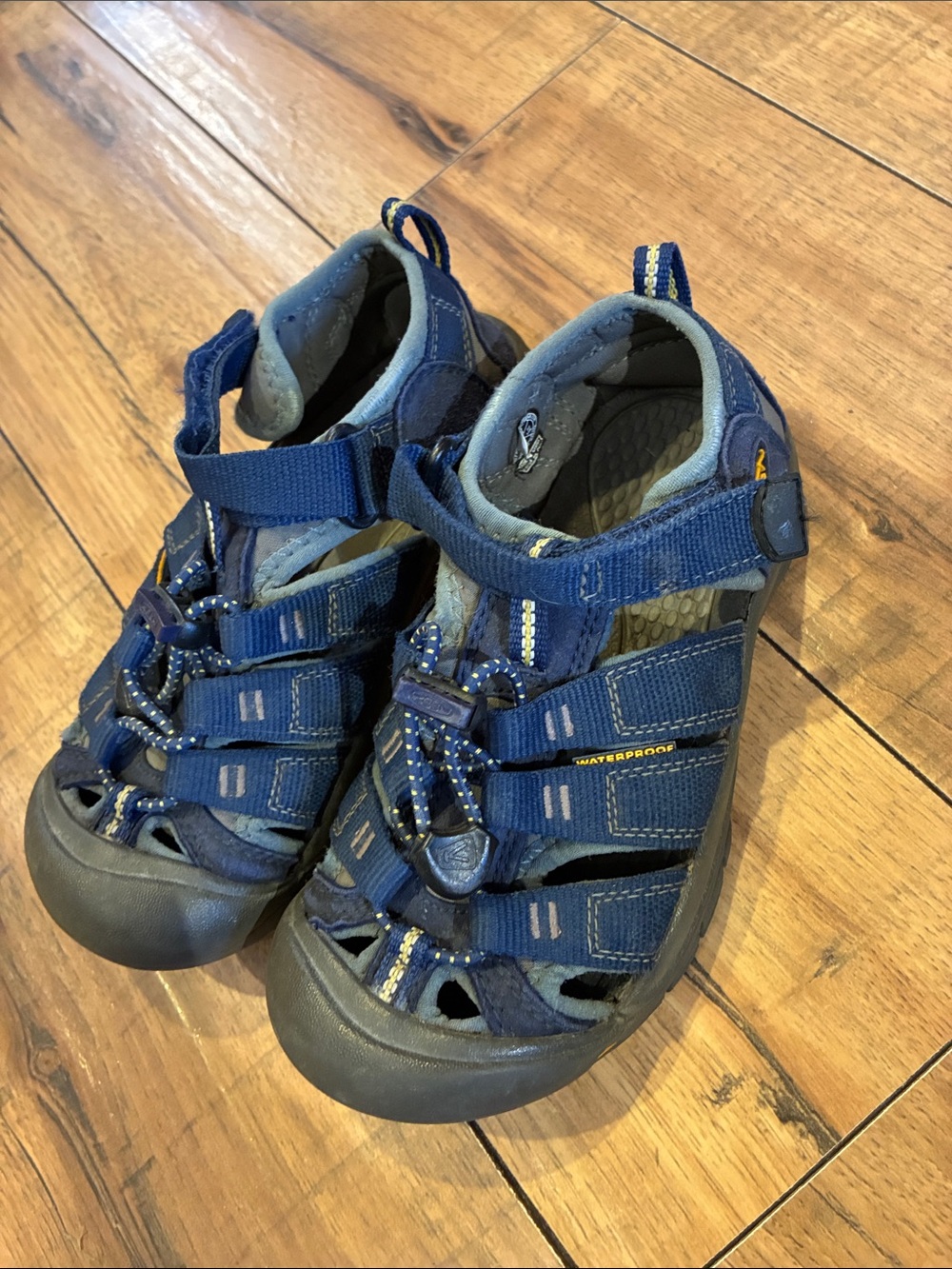 Keen Navy Blue Kids Closed-Toe Sport Sandals